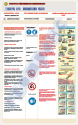 Плакат "Шиномонтажные работы" (код 45100-601)