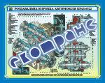 Плакат (банер) «Раздаточная коробка автомобиля КРАЗ-6322»