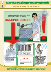 Безпека праці в фізіотерапевтичному кабінеті-плакат 8