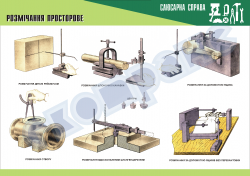 Плакат «Розмічання просторове» 4820102