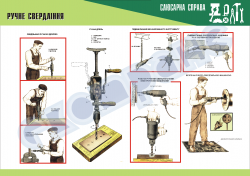 Плакат «Ручне свердління»4820111